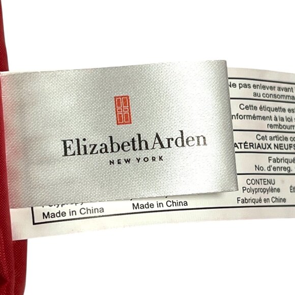 Elizabeth Arden Red Faux Leather Tote Bag – 19x12x4 – Double Handles – 8” Drop – - Picture 4 of 7